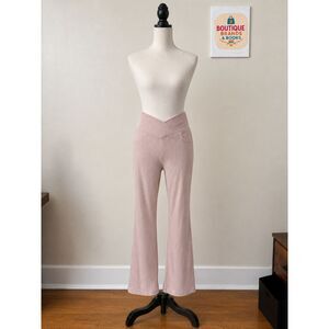 Halara Softlyzero Ribbed High Waisted Flare Leggings Medium Tall